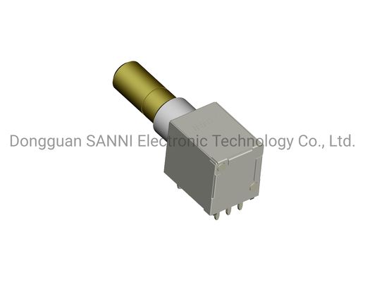 16 Detent 8mm Absolute Rotary Shaft Encoder For Volume Control