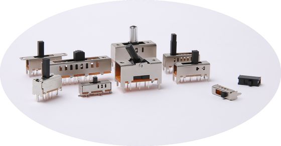 SPDT Ultra Miniature Slide Switch 2 Pole 2 Position SS22D15