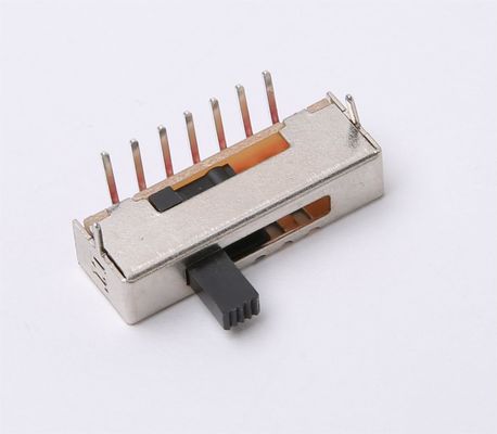Smooth Miniature Slide Switch SPDT 1 Pole 5 Position SS15E11