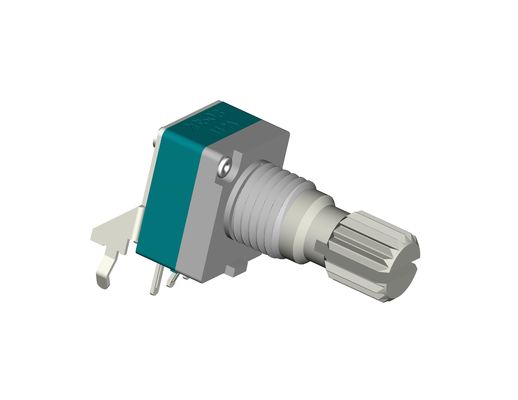 Smooth Control 6mm-20mm Shaft Length Rotary Potentiometer Plastic/Metal