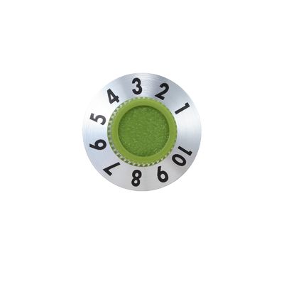 Custom Silver Metal Knob For Rotary Potentiometer With D Type Shaft