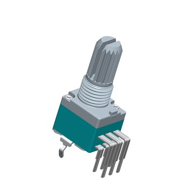 Manufacturer  9mm Vertical Type Rotary Potentiometer Dual Gang Potentiometer For Audio Application
