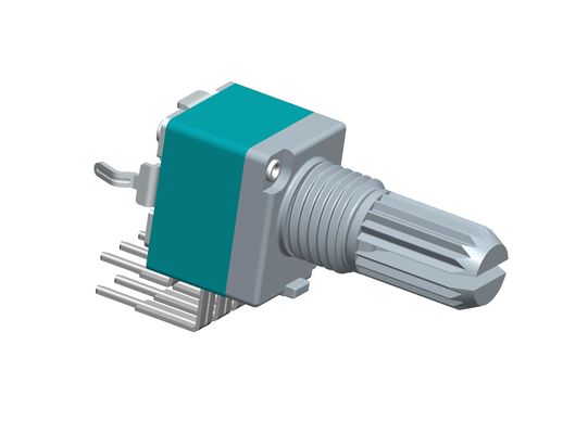 Manufacturer  9mm Vertical Type Rotary Potentiometer Dual Gang Potentiometer For Audio Application