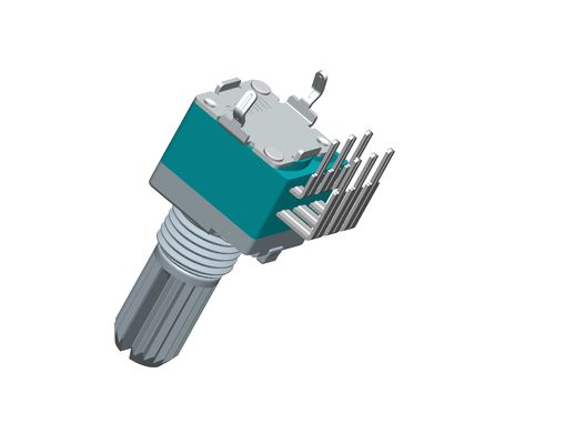 Manufacturer  9mm Vertical Type Rotary Potentiometer Dual Gang Potentiometer For Audio Application