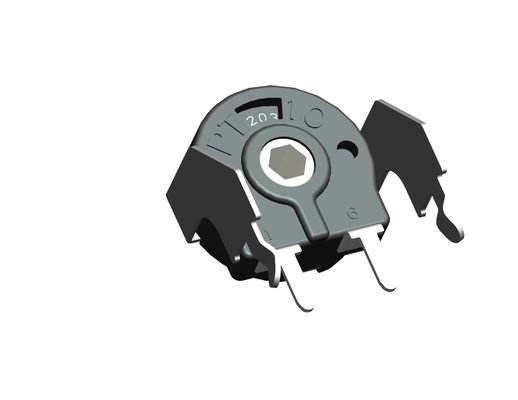 Factory Price 10mm carbon 3pins thermostat adjustment trimmer potentiometer with bracket for consumer electronics