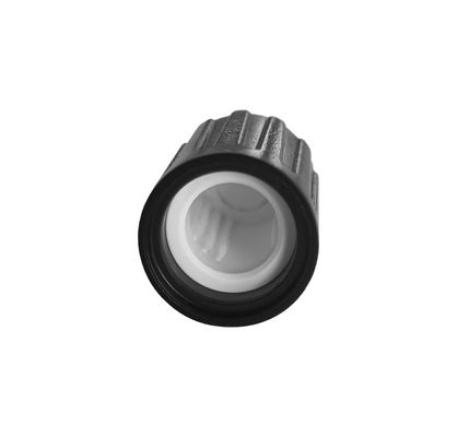 Custom Black ABS Material Knob For Rotary Potentiometer With TB Type Shaft