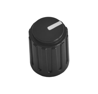 Custom Black ABS Material Knob For Rotary Potentiometer With TB Type Shaft