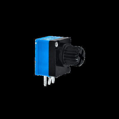 Knurled Shaft Type Rotary Potentiometer Plastic Metal Customized Shaft Diameter