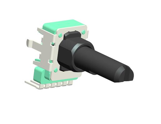 RV11 Dual Gang Rotational Life 10000Cycles Rotary Variable Resistor Featuring PCB Lug Terminal Type Providing Performance in Industrial Electronic Controls